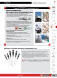 421 Отвертки Facom PROTWIST из нержавеющей стали с высокой стойкостью к окислению исключает риск заражения крепежных соединений Отрасли промышленности, чу Каталог FACOM 2014 Профессиональный слесарно-монтажный ручной инструмент Стр. 397