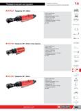 713 Пневматический и электроаккумуляторный инструмент Facom 14 HVR R227 Трещотка 1/4 Mini Корпус композитный Длина 205 мм Максимальный момент 27 Н м Скоро Каталог FACOM 2014 Профессиональный слесарно-монтажный ручной инструмент Стр. 689