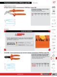821 Переставные клещи изолированные Facom 1000 Вольт серия VSE NF ISO 8976, NF EN 60900, ISO 8976, EN 60900, DIN ISO 8976, DIN EN 60900 Изоляция с цветовы Каталог FACOM 2014 Профессиональный слесарно-монтажный ручной инструмент Стр. 797