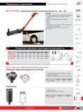 1017 DL PLHP1035A Сверхплоский домкрат Facom для автомастерских 10 20 35 Ji EN 1494 Специально разработан для большегрузных автомобилей с малым дорожным пр Каталог FACOM 2014 Профессиональный слесарно-монтажный ручной инструмент Стр. 993