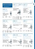 37 Держатели инструментов / крючки для инструментов Подходит для всех перфорированных панелей с квадратной перфорацией 10х38 мм 036 037 1500 H 2 - 1 Каталог GEDORE 2016 Слесарный ручной инструмент Ключи гаечные Головки торцевые в наборах Отвертки Плоскогубцы Клещи Съемники Молотки Специнструмент Оборудование Стр. 037