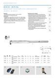 274 ДИНАМОМЕТРИЧЕСКИЙ ИНСТРУМЕНТ 8574 DS - 8579 DSL ДИНАМОМЕТРИЧЕСКИЙ КЛЮЧ DREMOMETER 110-550 Н-м / 80-400 lbf-ft Применение: > Контролируемая затяжк Каталог GEDORE 2016 Слесарный ручной инструмент Ключи гаечные Головки торцевые в наборах Отвертки Плоскогубцы Клещи Съемники Молотки Специнструмент Оборудование Стр. 274