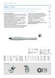 286 ДИНАМОМЕТРИЧЕСКИЙ ИНСТРУМЕНТ 7460 Z - 7471 Z ДИНАМОМЕТРИЧЕСКИЙ КЛЮЧ DREMOMETER Z A+S с фиксацией заданного значения и защитным устройством (A+S) Каталог GEDORE 2016 Слесарный ручной инструмент Ключи гаечные Головки торцевые в наборах Отвертки Плоскогубцы Клещи Съемники Молотки Специнструмент Оборудование Стр. 286