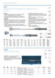 290 ДИНАМОМЕТРИЧЕСКИЙ ИНСТРУМЕНТ DMK ДИНАМОМЕТРИЧЕСКИЙ КЛЮЧ DREMASTER K 20-850 Н-м Применение: > Контролируемая затяжка болта в наиболее распростране Каталог GEDORE 2016 Слесарный ручной инструмент Ключи гаечные Головки торцевые в наборах Отвертки Плоскогубцы Клещи Съемники Молотки Специнструмент Оборудование Стр. 290