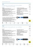 306 ДИНАМОМЕТРИЧЕСКИЙ ИНСТРУМЕНТ 761 ДИНАМОМЕТРИЧЕСКИЙ КЛЮЧ TSP SLIPPER 1-10 Н-м / с предварительной настройкой Применение: > Контролируемое затягива Каталог GEDORE 2016 Слесарный ручной инструмент Ключи гаечные Головки торцевые в наборах Отвертки Плоскогубцы Клещи Съемники Молотки Специнструмент Оборудование Стр. 306