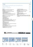 313 312 313 TT3KH ДИНАМОМЕТРИЧЕСКИЙ ЭЛЕКТРОННЫЙ КЛЮЧ TORCOTRONIC III 10-350 Н-м / 74-258,2 Ibf ft Применение: > Для ежедневного использования при сбо Каталог GEDORE 2016 Слесарный ручной инструмент Ключи гаечные Головки торцевые в наборах Отвертки Плоскогубцы Клещи Съемники Молотки Специнструмент Оборудование Стр. 313