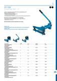 631 630 631 257-258 ТРУБОГИБ 3/8 - 2 > Для газо- и водопроводных труб EN 10205 (DIN 2440/2441) на максимальный угол до 90 В наличии с различным испол Каталог GEDORE 2016 Слесарный ручной инструмент Ключи гаечные Головки торцевые в наборах Отвертки Плоскогубцы Клещи Съемники Молотки Специнструмент Оборудование Стр. 631