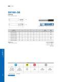 352 Solid Carbide Endmills 铣削 Milling SH160-S6 6刃平头 6 Flute, Standard Length t J L Fig2 Lc 3 BBSIISQ 标记说明请参考P8页 See page 8 for guidelines to icons Расшифровк Каталог GESAC 2015 Металлорежущий инструмент для промышленного станочного оборудования Токарные резцы со сменными режущими пластинами Фрезы сборные и монолитные Сверла Стр. 346