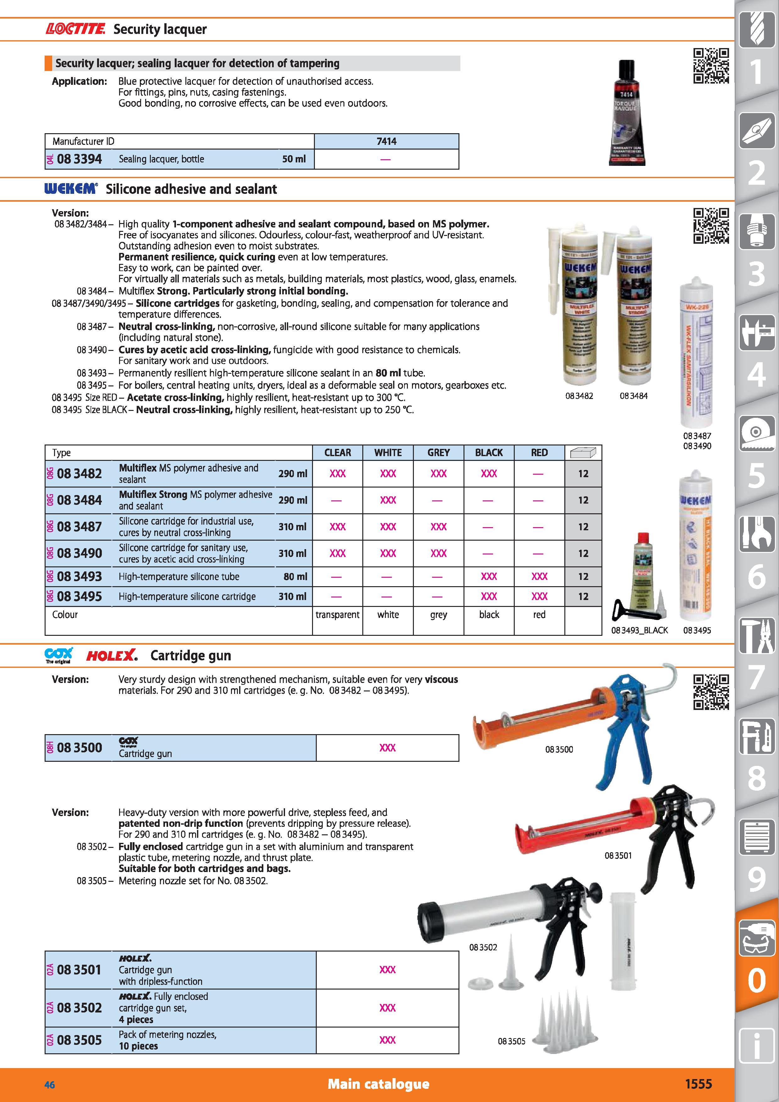 1555 & ST/TC Security lacquer Security lacquer; sealing lacquer for detection of tampering Application Blue protective lacquer for detection of unauth Каталог HOFFMANN GROUP 2015 Инструмент режущий слесарный измерительный абразивный Оборудование Комплексные поставки для промышленных предприятий Стр. 1555 ENG