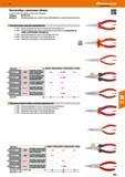 689 Плоскогубцы С длинными узкими губками и вложенным шарниром Стандарт DIN ISO 5745 Материал Хромованадиевая сталь, кузнечно-прессовой обраб Каталог HOFFMANN GROUP 2017 Ручной слесарно-монтажный и контрольно-измерительный инструмент для производственных предприятиий и служб сервиса Инвентарь Стр. 689