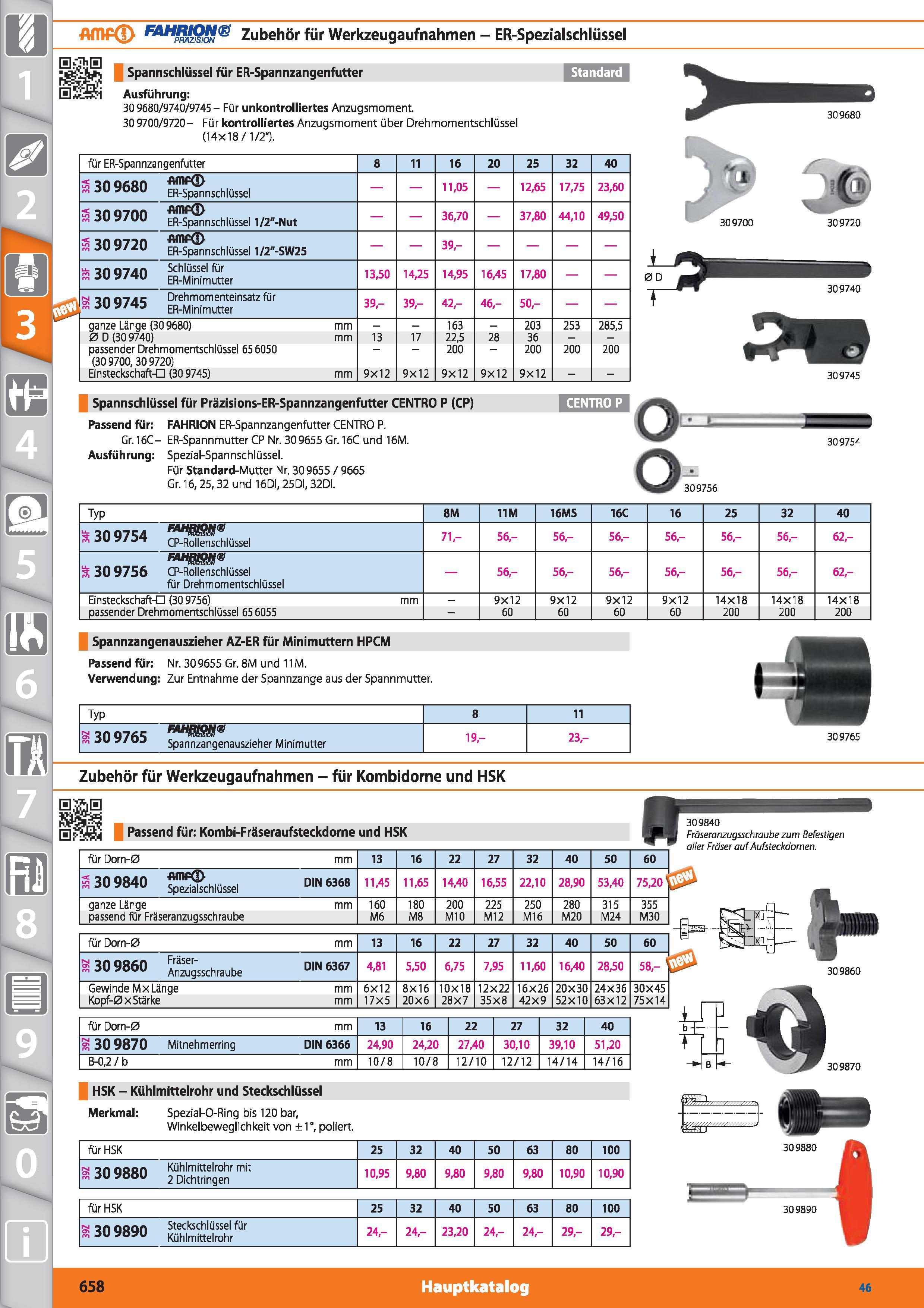 658 m 1 flfllF Zubehör für Werkzeugaufnahmen - ER-Spezialschlüssel 05l 0 Spannschlüssel für ER-Spannzangenfutter Standard Ausführung 30 9680/974 Каталог HOFFMANN GROUP 2015 Инструмент режущий слесарный измерительный абразивный Оборудование Комплексные поставки для промышленных предприятий DEU Стр. 658