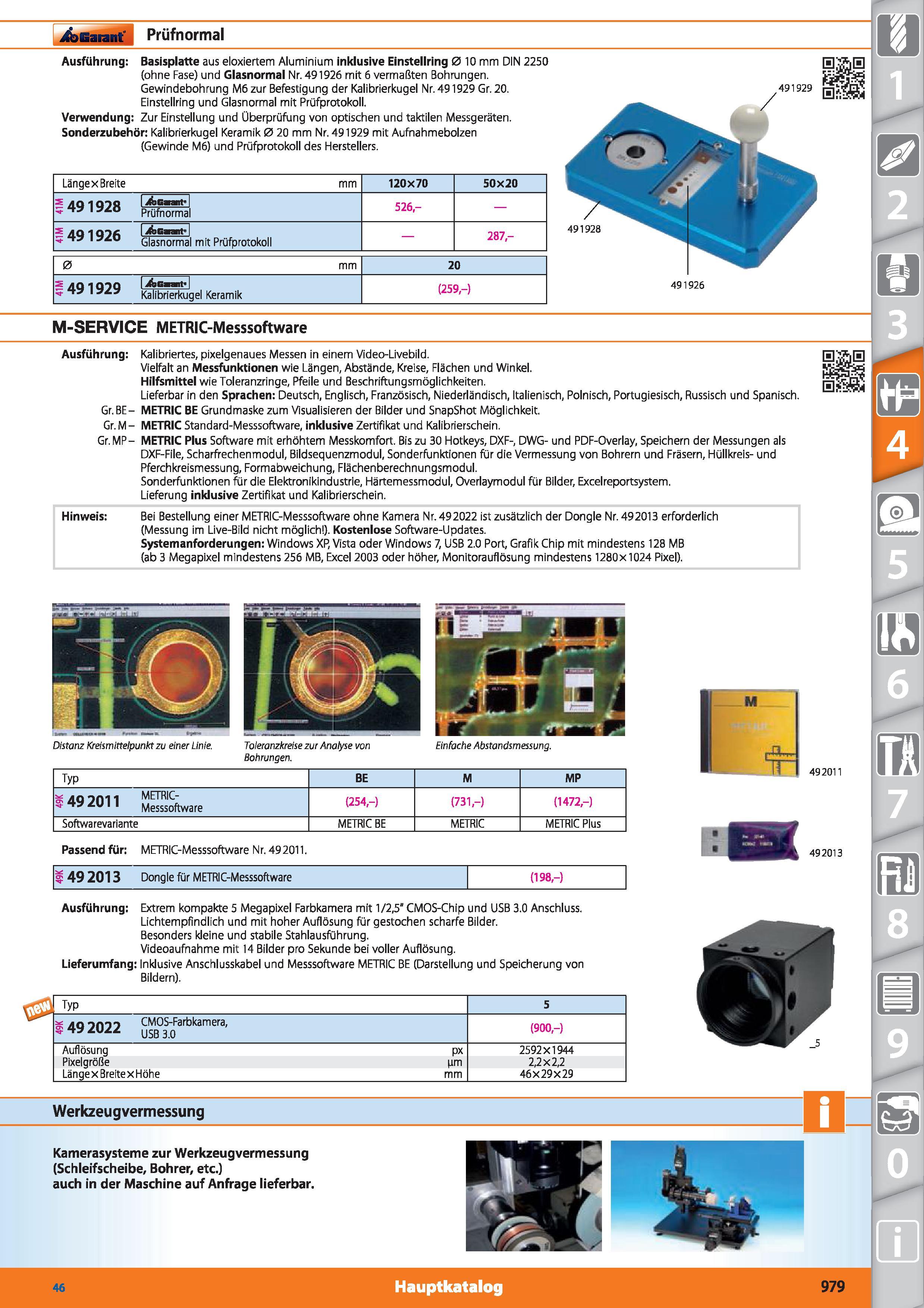 979 Garant Prüfnormal Ausführung Basisplatte aus eloxiertem Aluminium inklusive Einstellring 0 10 mm DIN 2250 (ohne Fase) und Glasnormal Nr 4919 Каталог HOFFMANN GROUP 2015 Инструмент режущий слесарный измерительный абразивный Оборудование Комплексные поставки для промышленных предприятий DEU Стр. 979