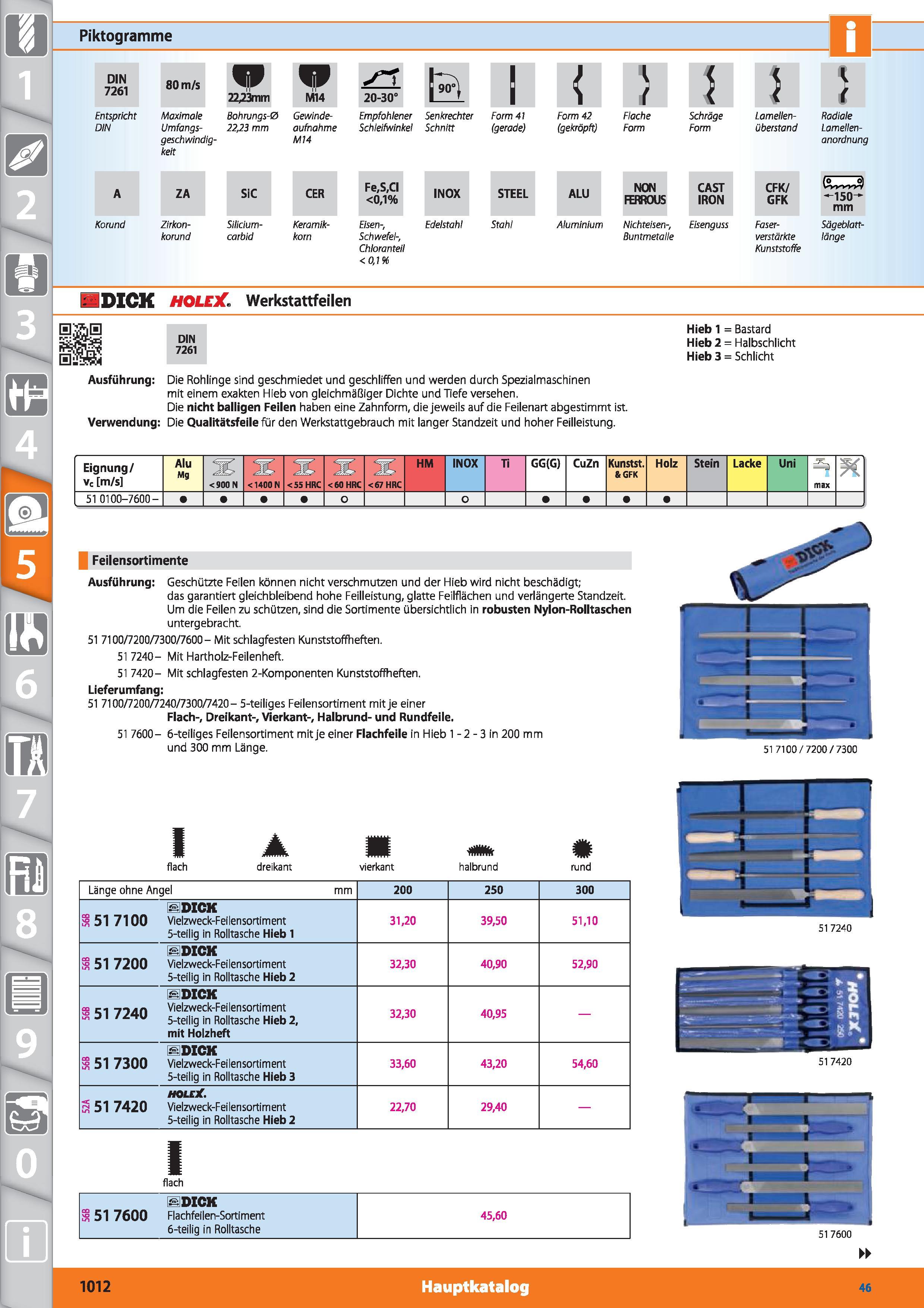 1012 m 1 Piktogramme DIN 7261 80 m/s Maximale Umfangs- geschwindig- keit ZA Zirkon- korund 22,23mm M14 20-30° I ( 3 M Bohrungs-0 Gewinde-22,23 mm Каталог HOFFMANN GROUP 2015 Инструмент режущий слесарный измерительный абразивный Оборудование Комплексные поставки для промышленных предприятий DEU Стр. 1012