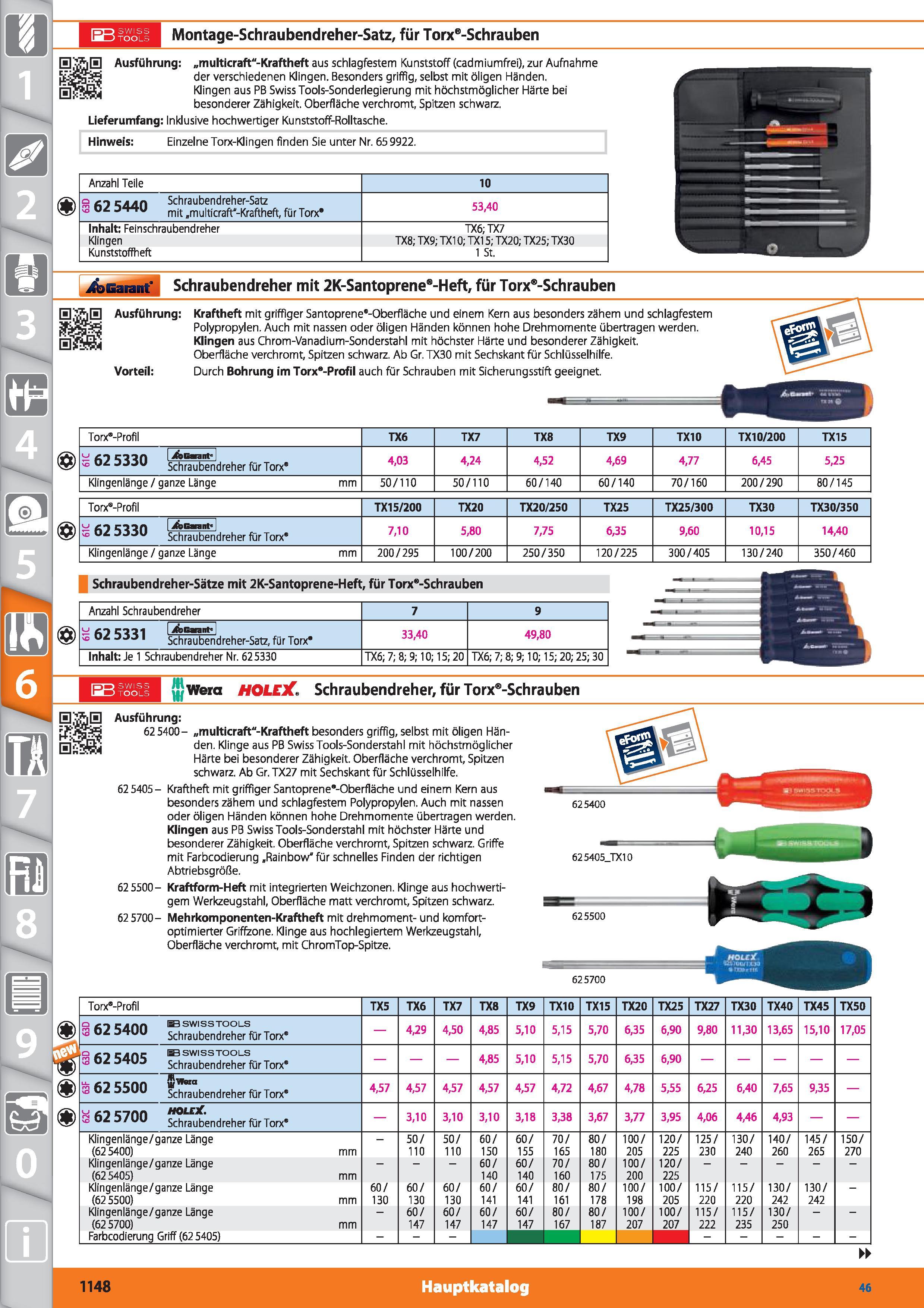1148 I-JJ SWISS imID tools Montage-Schraubendreher-Satz, für Torxe-Schrauben Ausführung „multicraft -Kraftheft aus schlagfestem Kunststoff (cadmi Каталог HOFFMANN GROUP 2015 Инструмент режущий слесарный измерительный абразивный Оборудование Комплексные поставки для промышленных предприятий DEU Стр. 1148