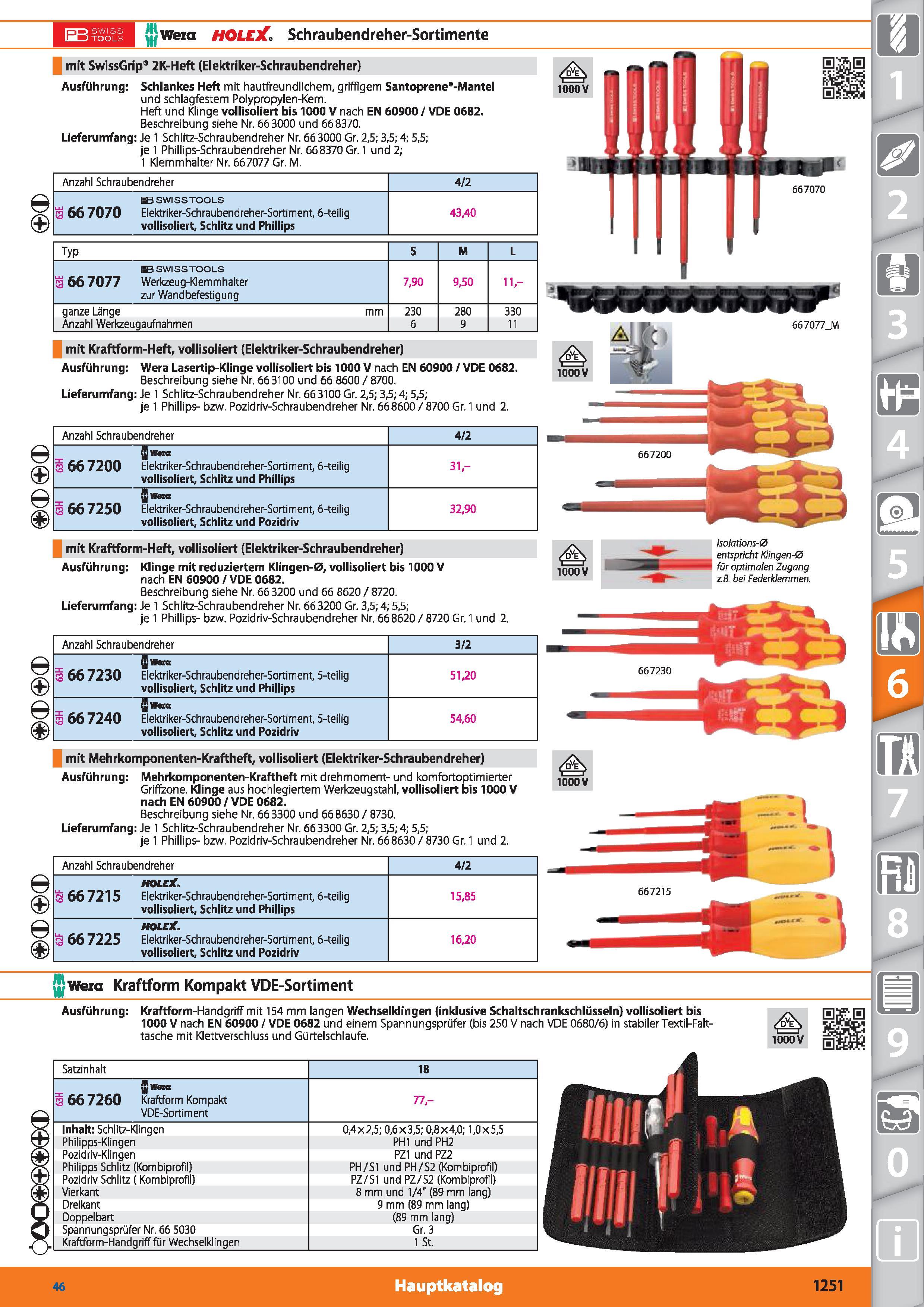 1251 150 SWI‘ IftJTOO m w Wera HOLEX Schraubendreher-Sortimente mit SwissGrip 2K-Heft (Elektriker-Schraubendreher) Ausführung Schlankes Heft mit Каталог HOFFMANN GROUP 2015 Инструмент режущий слесарный измерительный абразивный Оборудование Комплексные поставки для промышленных предприятий DEU Стр. 1251