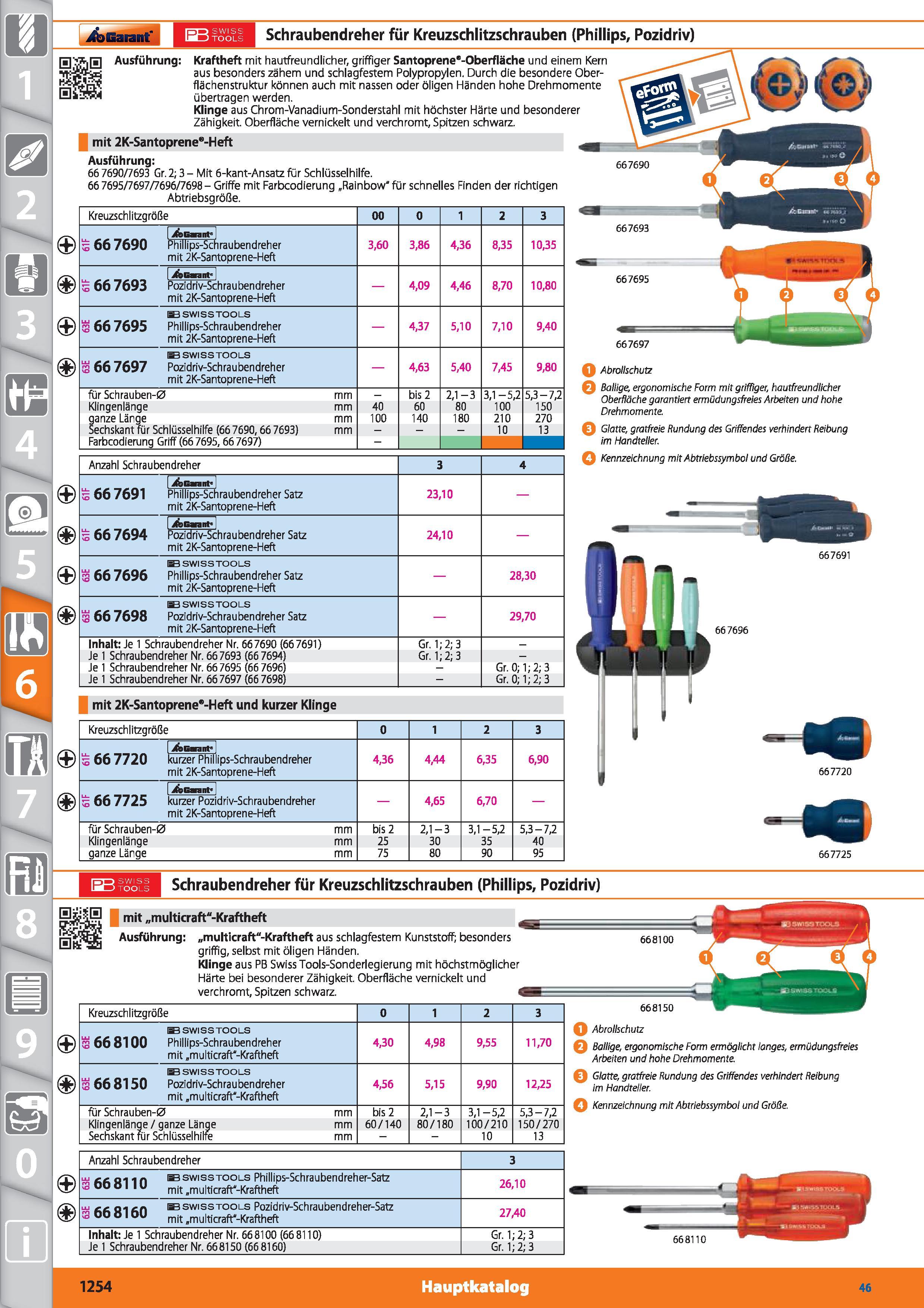 1254 m 1 i&>Garant' Schraubendreher für Kreuzschlitzschrauben (Phillips, Pozidriv) H Ausführung Kraftheft mit hautfreundlicher, griffiger Santopr Каталог HOFFMANN GROUP 2015 Инструмент режущий слесарный измерительный абразивный Оборудование Комплексные поставки для промышленных предприятий DEU Стр. 1254