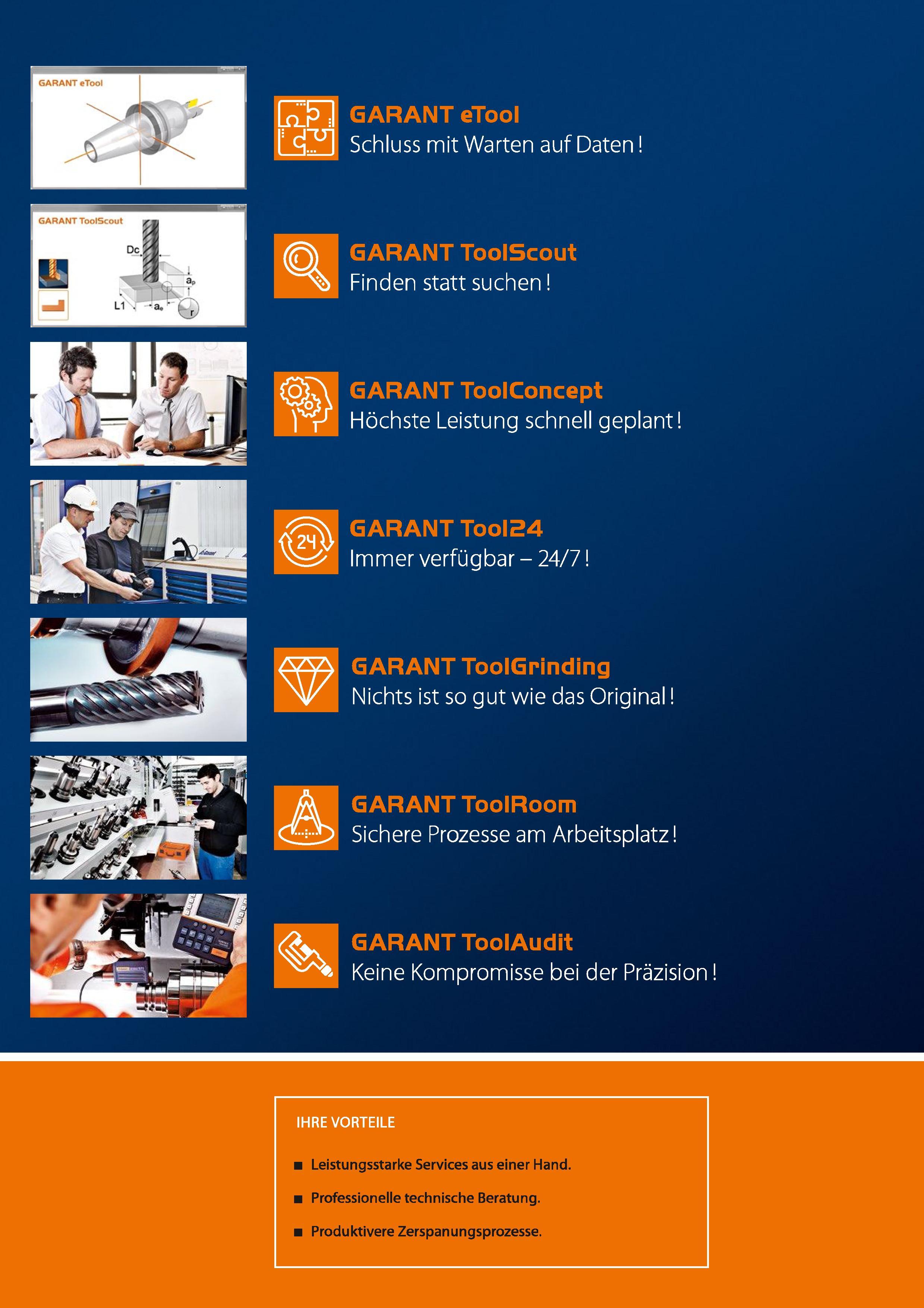 11 GARANT eTool GARANT ToolScout 4 GARANT eTool Schluss mit Warten auf Daten GARANT ToolScout Finden statt suchen GARANT ToolConcept Höchste Leistun Каталог HOFFMANN GROUP 2016 Режущий инструмент и инструментальная оснастка для металлообрабатывающего промышленного оборудования 47 версия издания Стр.  DEU