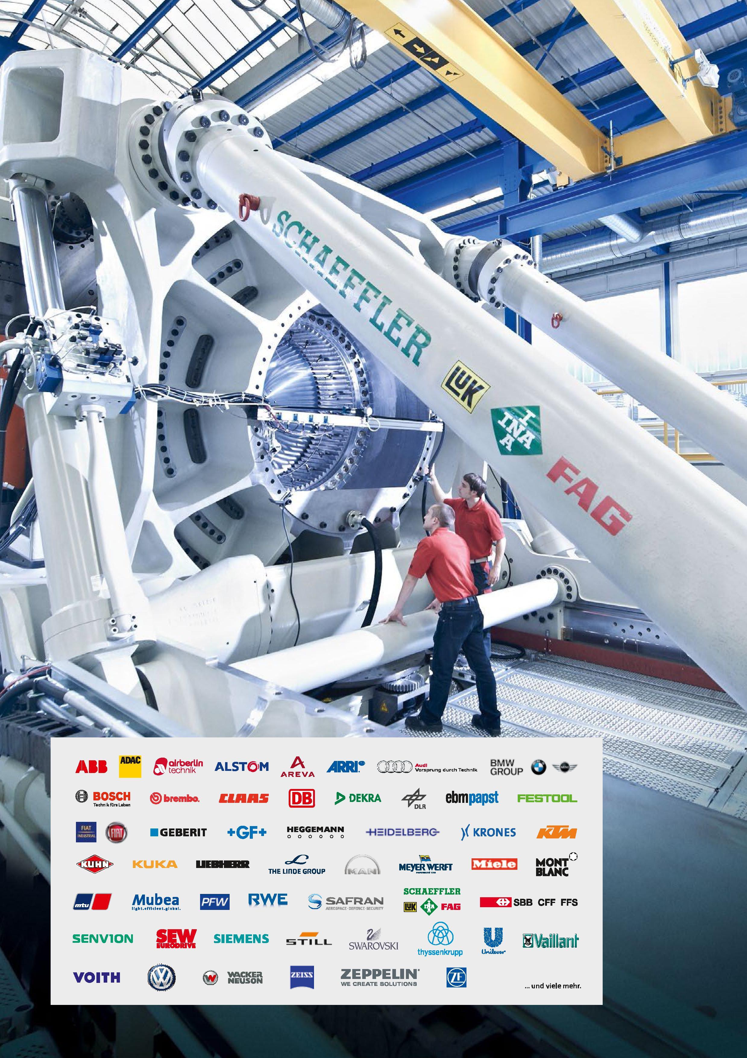 17 ABB AMC ' alstom A >irri >iudl BMW m Vorsprung durch Technik GROUP VJr w BOSCH brembo HHHS (DB) > DEKRA ebmpapSt FESTOOL GEBERIT +GF+ IHEGGE”ANN Каталог HOFFMANN GROUP 2016 Режущий инструмент и инструментальная оснастка для металлообрабатывающего промышленного оборудования 47 версия издания Стр.  DEU