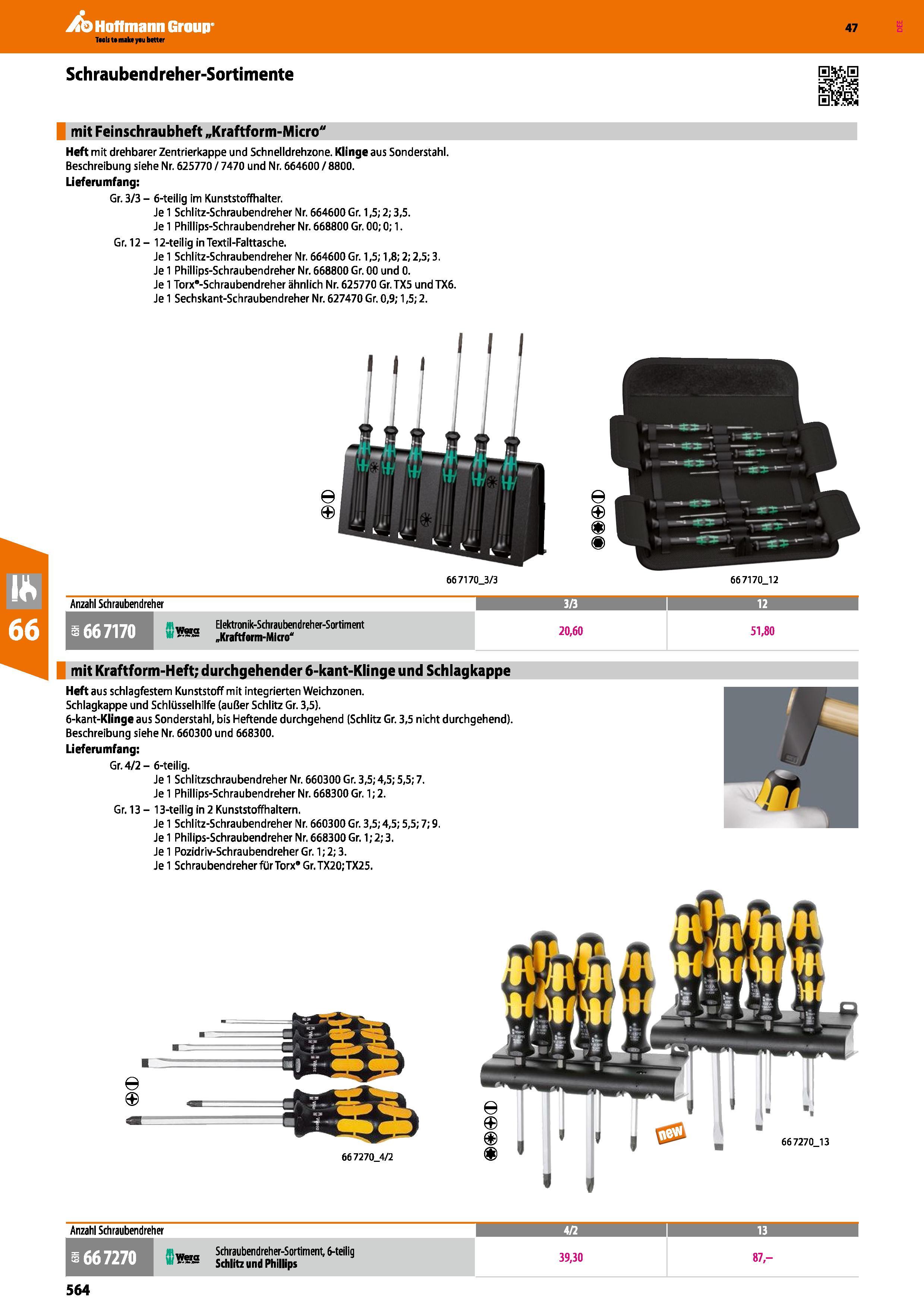 564 mit Feinschraubheft „Kraftform-Micro Heft mit drehbarer Zentrierkappe und Schnelldrehzone Klinge aus Sonderstahl Beschreibung siehe Nr 625770 / 7 Каталог HOFFMANN GROUP 2016 Ручной слесарно-монтажный и контрольно-измерительный инструмент и приборы для предприятий машиностроения и мастерских сервисного обслуживания 47 версия издания Стр. 564 DEU