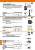 954 Винтовые домкраты AMF от Hoffmann Group Особенности Точная установка благодаря мелкой резьбе М 30x1,5 Вращающаяся вставка препятствует проворачиванию Каталог HOFFMANN GROUP 2017 Инструмент режущий и вспомогательный для металлорежущих промышленных станков Резцы токарные Концевые твердосплавные фрезы Зажимные патроны Стр. 954