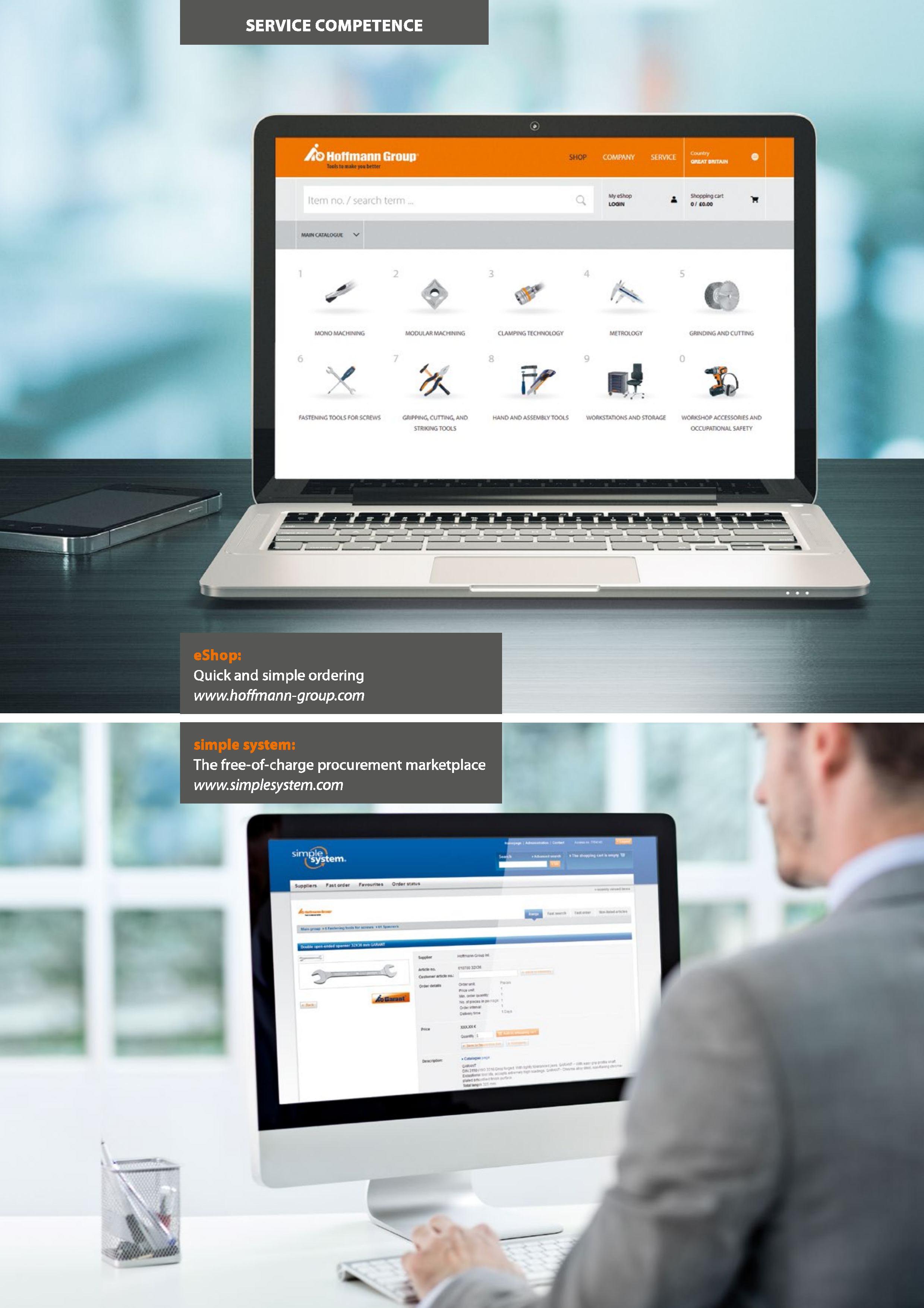 14 SERVICE COMPETENCE /b Hotlmann Group COMPANY SIRVKL (MEAT BRITAIN Item no / search term My eShop loom , MWdUCJrt 0/ to 00 MMNCATMOOX V 1 MONO MAC Каталог HOFFMANN GROUP 2016 Ручной слесарно-монтажный и измерительный инструмент и оборудование от комплексного поставщика промышленных предприятий Вер. 47 Англ. Стр. 