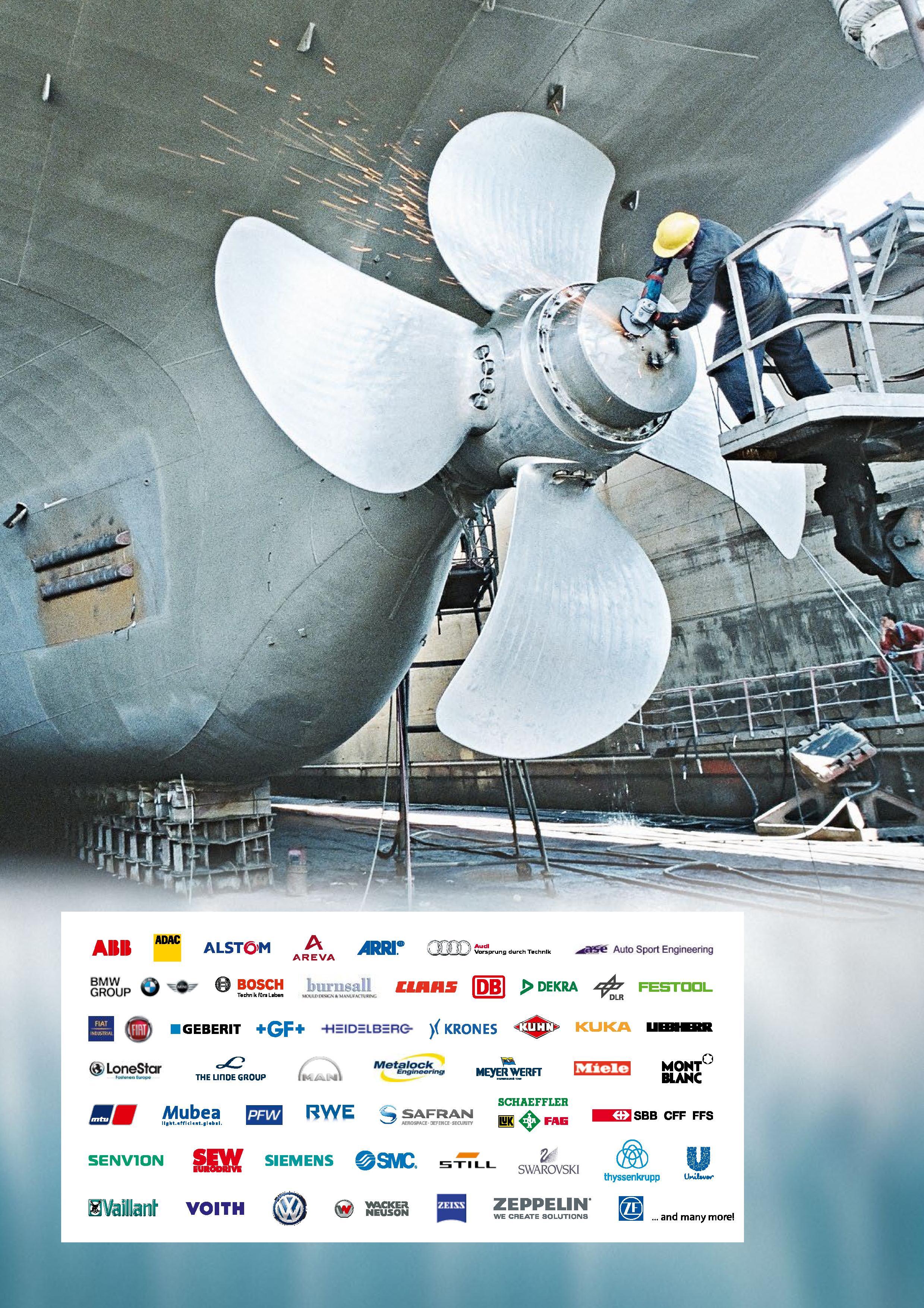 17 ABB ADAC LoneStar < THE LinDE GROUP ALSTOM A jffiRI AREVA BOSCH rLrilgaU CmHS T chn k (Or Lib n wucinca t MUAiinWN: GEBERIT +GF+ +I=ID=LB=RG- )< Каталог HOFFMANN GROUP 2016 Ручной слесарно-монтажный и измерительный инструмент и оборудование от комплексного поставщика промышленных предприятий Вер. 47 Англ. Стр. 