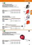147 EG II l- nl M Cal Rollbandmaße Genauigkeit 2 Maßband in dauerhafter Kunststoffkapsel Teilung mm / mm (Oberkante und Unterkante Mit Bandsperre und Каталог HOFFMANN GROUP 2016 Ручной слесарно-монтажный и контрольно-измерительный инструмент и приборы для предприятий машиностроения и мастерских сервисного обслуживания 47 версия издания Стр. 147 DEU