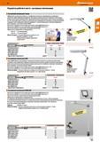 141 48 Hoffmann Group Подсветка рабочего места - рычажные светильники Рычажный светильникТапео Эффективная, высококачественная и не требующая техниче Каталог HOFFMANN GROUP 2017 Мебель производственная Промышленные системы хранения Рабочие места Верстаки Автоматизированные шкафы Складское оборудование Стр. 141