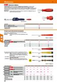 626 Hoffmann Group 51 51 Монетная отвёртка Силовая рукоятка с удобной для держания поверхностью из Santoprenes и основой из особо твёрдого и ударопро Каталог HOFFMANN GROUP 2020 Измерительный и ручной инструмент Инвентарь Абразивы Шлифовальные и отрезные круги Электроинструмент Пневмоинструмент Штангенциркули Стр. 626