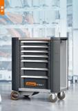 28 № J f - к Каталог HOFFMANN GROUP 2020 Промышленная мебель и складское оборудование для производств Системы хранения и транспортировки Тележки и шкафы для инструментов Стр. 28