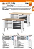 93 Hoffmann Group 51 75 кг 800 кг т т т 50 100% п 20G , I GRID I ч аб>пм1 gridline Верстаки Ready-to-go, с 4 выдвижными ящиками и открытым корпусом Каталог HOFFMANN GROUP 2020 Промышленная мебель и складское оборудование для производств Системы хранения и транспортировки Тележки и шкафы для инструментов Стр. 93
