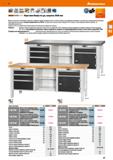 97 Hoffmann Group 51 75 кг 800 кг 100% ±±± к п 20G Ав т,- grid ing Верстаки Ready-to-go, ширина 2000 мм Верстак прочной стальной конструкции с рамой Каталог HOFFMANN GROUP 2020 Промышленная мебель и складское оборудование для производств Системы хранения и транспортировки Тележки и шкафы для инструментов Стр. 97