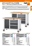133 Hoffmann Group 51 75 кг 400 кг -1 ттт 25 100% п 20G Ав г grid ,IN Верстаки Ready-to-go передвижные, ширина 1250 мм , I GRID I ч Устойчивый стальн Каталог HOFFMANN GROUP 2020 Промышленная мебель и складское оборудование для производств Системы хранения и транспортировки Тележки и шкафы для инструментов Стр. 133