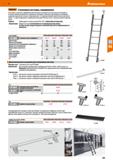 241 Hoffmann Group 51 Garant Стеллажная лестница, передвижная Лестница со ступенями, передвижная, для монтажа на стеллажи Если лестница не использует Каталог HOFFMANN GROUP 2020 Промышленная мебель и складское оборудование для производств Системы хранения и транспортировки Тележки и шкафы для инструментов Стр. 241