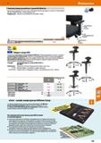 539 Hoffmann Group 51 Комплектующие для рабочих стульев ESD Work-Tec Для разгрузки верхней части тела и рук эти 40-подлокатники регулируются по высот Каталог HOFFMANN GROUP 2020 Промышленная мебель и складское оборудование для производств Системы хранения и транспортировки Тележки и шкафы для инструментов Стр. 539