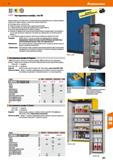 563 Hoffmann Group 51 asecos- несгораемые шкафы, тип 90 Корпус шкафа из листовой стали со встроенным механизмом фиксации положения дверец, внутренняя Каталог HOFFMANN GROUP 2020 Промышленная мебель и складское оборудование для производств Системы хранения и транспортировки Тележки и шкафы для инструментов Стр. 563