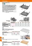 630 Hoffmann Group 51 Выдвижные поддоны / полки 1000 кг ш 1 Выдвижной поддон с бортиком с 3 сторон (высота 35 мм) и удобной ручкой Возможна установка Каталог HOFFMANN GROUP 2020 Промышленная мебель и складское оборудование для производств Системы хранения и транспортировки Тележки и шкафы для инструментов Стр. 630