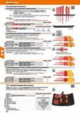 566 Schraubendreher-Sortimente mit SwissGrip 2K-Heft (Elektriker-Schraubendreher) 66 7070 - Schlankes Heft mit hautfreundlichem, griffigem Santoprene Каталог HOFFMANN GROUP 2016 Ручной слесарно-монтажный и контрольно-измерительный инструмент и приборы для предприятий машиностроения и мастерских сервисного обслуживания 47 версия издания Стр. 566 DEU