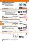 658 Schlauchklemmenzange für Ohr-Schlauchklemmen Kräftiges Modell mit schlankem Kopf und langen Schenkeln Schwarz atramentiert, Kopf blank, Schenkel Каталог HOFFMANN GROUP 2016 Ручной слесарно-монтажный и контрольно-измерительный инструмент и приборы для предприятий машиностроения и мастерских сервисного обслуживания 47 версия издания Стр. 658 DEU