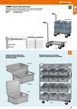 83 Suitable Euroboxes with lids and new document clips can be found in part 96 on page 385 We recommend the use of a Eurobox trolley for transportin Каталог HOFFMANN GROUP 2016 Производственная мебель для работы хранения и транспортировки в условиях промышленных предприятий и сервисных мастерских Вер. 47 ENG Стр. 83