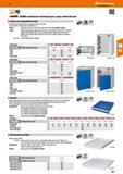 207 Hoffmann Group 47 <1 0 Auarant KOMBI workbench individual parts, body width 600 mm Drawer unit casing 600 mm wide Of sheet metal with drawer moun Каталог HOFFMANN GROUP 2016 Производственная мебель для работы хранения и транспортировки в условиях промышленных предприятий и сервисных мастерских Вер. 47 ENG Стр. 207