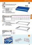 249 Hoffmann Group 47 <1 2 bGaiant Tool cabinet body accessories 54x27 units Drawers 100% 00% - n Base with holes at 17 mm intervals, slotted walls o Каталог HOFFMANN GROUP 2016 Производственная мебель для работы хранения и транспортировки в условиях промышленных предприятий и сервисных мастерских Вер. 47 ENG Стр. 249
