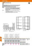 492 Hoffmann Group 47 General purpose racks 180 kg Very sturdy square supports 40x40x2 mm, mountings at increments of 40:40 mm with insertion slots f Каталог HOFFMANN GROUP 2016 Производственная мебель для работы хранения и транспортировки в условиях промышленных предприятий и сервисных мастерских Вер. 47 ENG Стр. 492