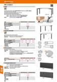 524 Hoffmann Group 47 Office workplaces Desks 25 Convenient office desk with stepless height adjustment (adjustment range 680 -Sturdy support frame w Каталог HOFFMANN GROUP 2016 Производственная мебель для работы хранения и транспортировки в условиях промышленных предприятий и сервисных мастерских Вер. 47 ENG Стр. 524