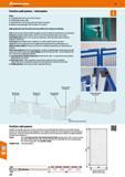 530 Hoffmann Group 47 Partition wall systems - information Doors Completely fitted with lock and door furniture Variable bolt-on door stops Optionall Каталог HOFFMANN GROUP 2016 Производственная мебель для работы хранения и транспортировки в условиях промышленных предприятий и сервисных мастерских Вер. 47 ENG Стр. 530