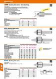 796 Hoffmann Group 47 Revolving lathe centres - shock-absorbing Point angle 60° Sprung live centre to compensate pressure and length, shock-absorbing Каталог HOFFMANN GROUP 2016 Станочный режущий и вспомогательный инструмент для металлорежущих универсальных станков центров и комплексов с ЧПУ Версия 47 Стр. 796