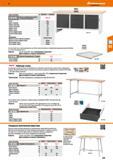 245 48 Hoffmann Group 900 кг длина столешницы мм Верстак с 4 выдвижными ящиками и 2 распашными дверцами (1004,39) высота мм 850 Длина столешницы мм 2 Каталог HOFFMANN GROUP 2017 Мебель производственная Промышленные системы хранения Рабочие места Верстаки Автоматизированные шкафы Складское оборудование Стр. 245