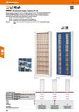312 Hoffmann Group 48 < 0,9 500 кг Garant Магазинные шкафы, глубина 275 мм Дверцы усилены с внутренней стороны, запираются сдвижной ручкой с язычковы Каталог HOFFMANN GROUP 2017 Мебель производственная Промышленные системы хранения Рабочие места Верстаки Автоматизированные шкафы Складское оборудование Стр. 312