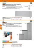 408 Hoffmann Group 48 D E С С Garant Перфорированные стенки 9x9 мм с шагом 37 мм На задней стороне наварены планки жёсткости для крепления на стену О Каталог HOFFMANN GROUP 2017 Мебель производственная Промышленные системы хранения Рабочие места Верстаки Автоматизированные шкафы Складское оборудование Стр. 408
