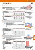 527 48 Hoffmann Group -т3,0 Поддоны - листовая сталь Стандарт: Окрашенный Поддоны для небольших ёмкостей Из оцинкованной листовой стали толщиной 3 мм Каталог HOFFMANN GROUP 2017 Мебель производственная Промышленные системы хранения Рабочие места Верстаки Автоматизированные шкафы Складское оборудование Стр. 527